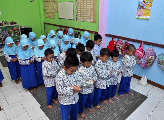 Latar kegiatan ekstrakurikuler Program Mengaji